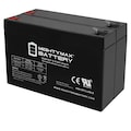 Mighty Max Battery 6V 7Ah SLA Replacement Battery for Lithonia ELB-0607 - 2 Pack ML7-6MP2159625